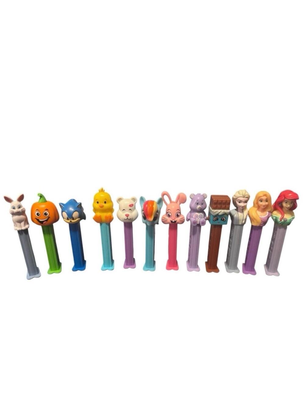 PEZ DISPENSERS - LOT OF 24
